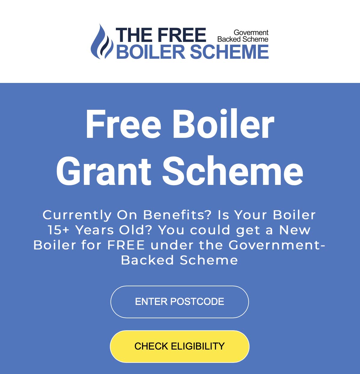 Free Boiler (Worth Up To £2,500)